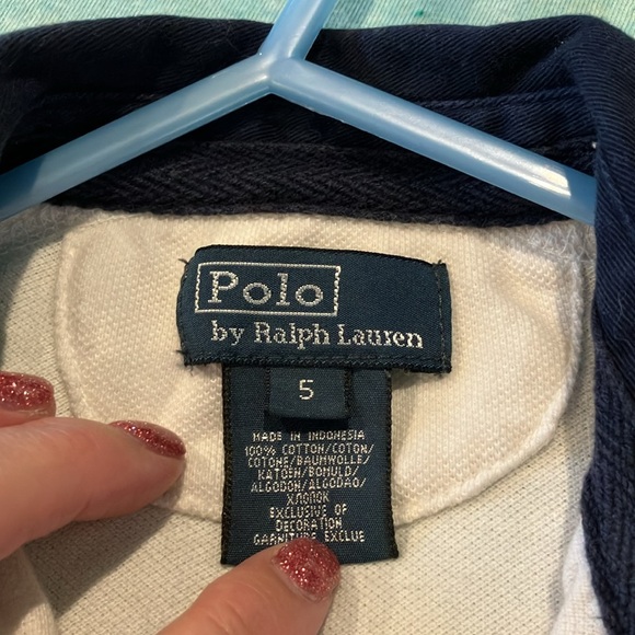 Boys Short Sleeve Shirt by Polo by Ralph Lauren size 5 - Picture 2 of 7